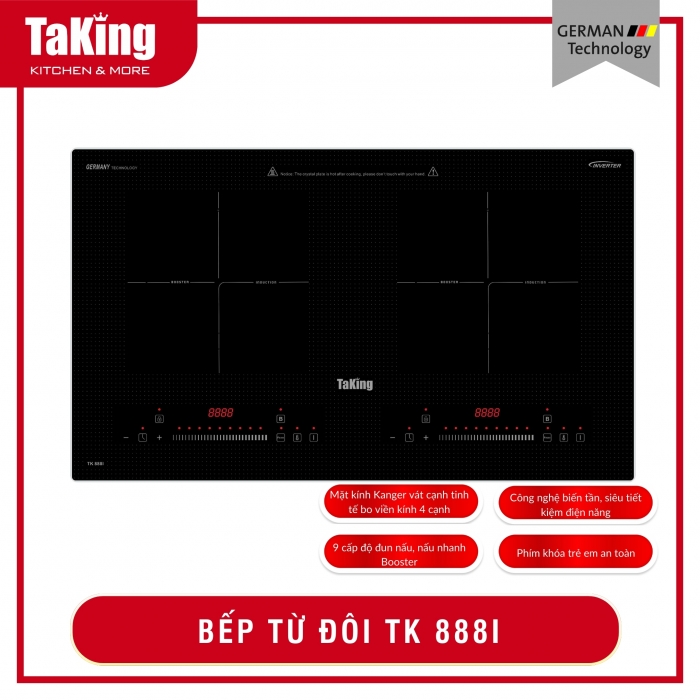 Bếp Từ Đôi TK 888I TaKing