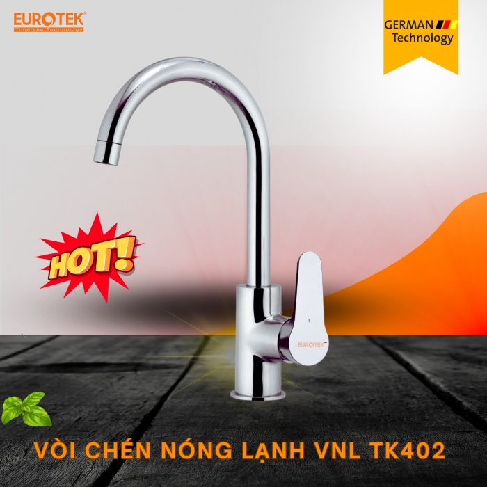 Vòi Chén Nóng Lạnh VNL TK402 Eurotek